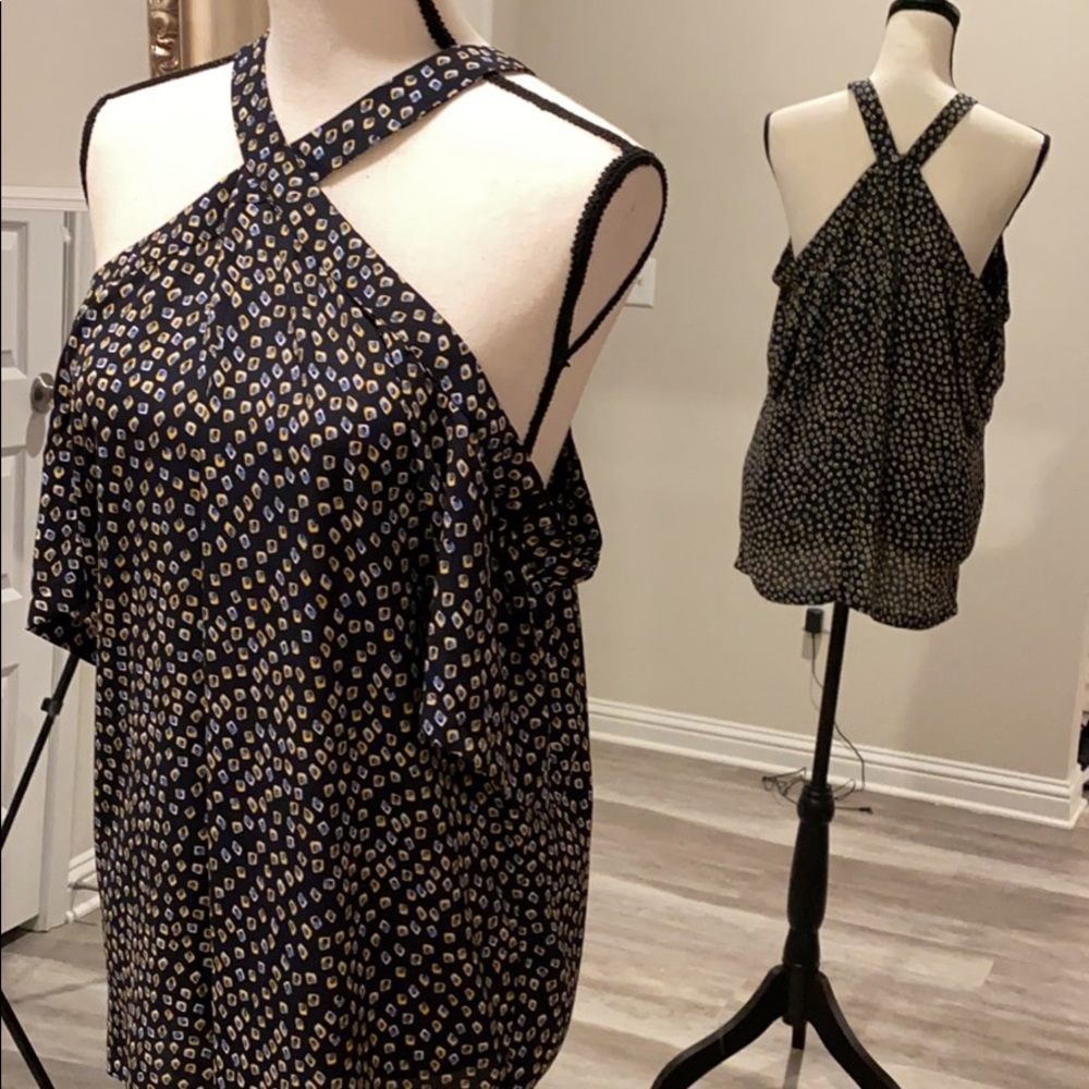Floral Halter Blouse